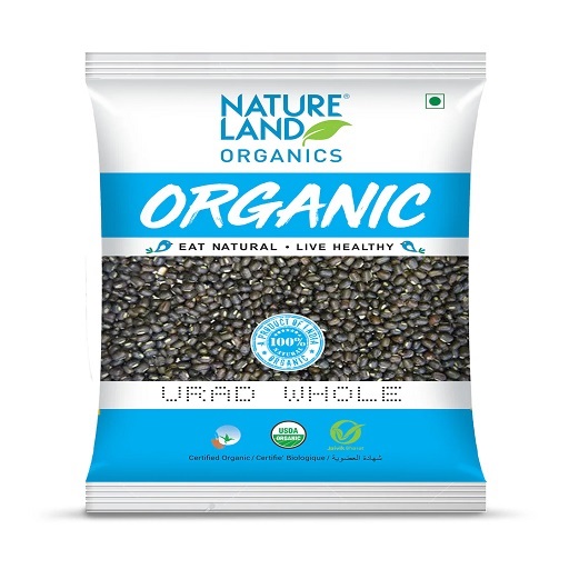 Organic Urad Whole 500 Gm